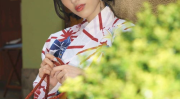日本咲的小姐姐,青春洋溢的日本风情